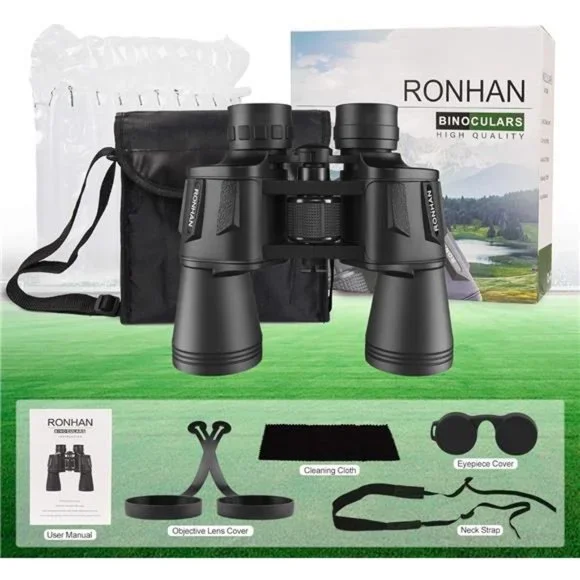 20x50 High Power Binoculars, Military Compact HD Waterproof Binocular